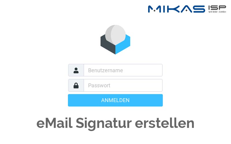 Erstellen einer eMail Signatur in Roundcube