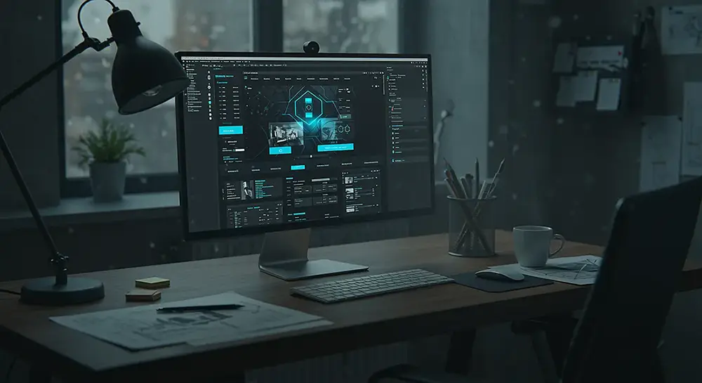 Modernes Webdesign